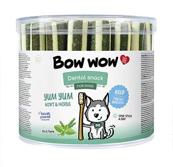 Bow Wow Yum Yums Mint 40g Online now