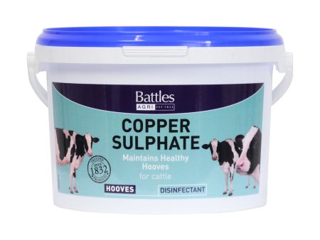 Battles Copper Sulphate for Cattle Supply