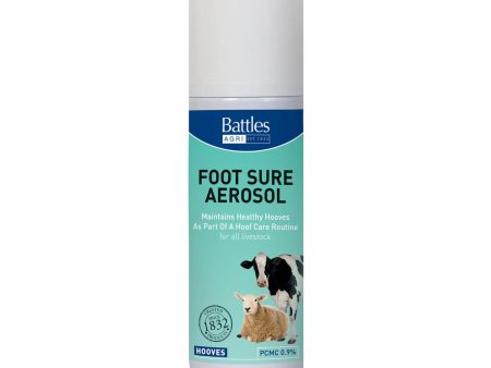 Battles Foot Sure Aerosol For Sale