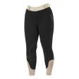 Firefoot Farsley Fleece Lined Breeches Kids Black Mink Hot on Sale