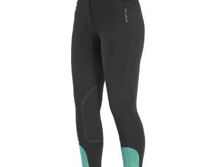 Firefoot Farsley Breeches Kids - Black Teal Fashion