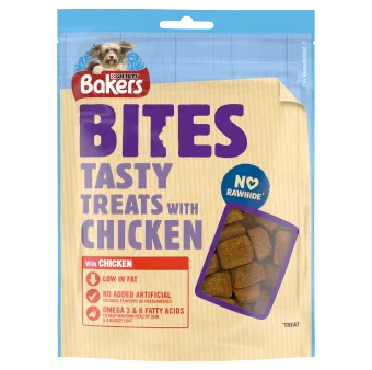 Bakers Dog Treat Chicken Bites 130G Online Hot Sale