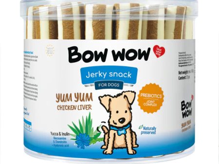 Bow Wow Yum Yum Chicken Liver 44g Online now