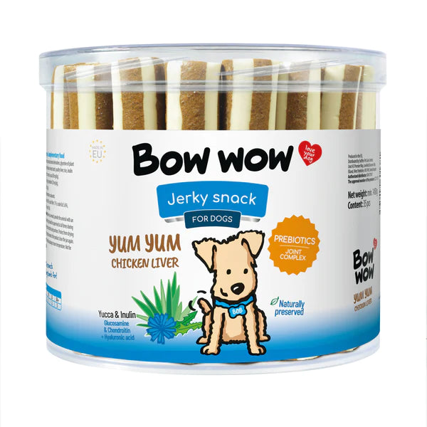 Bow Wow Yum Yum Chicken Liver 44g Online now