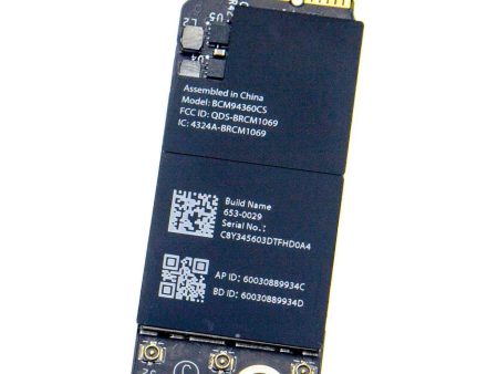 Apple MacBook Pro A1502 A1398 AirPort Wifi Card 661-8143 653-0029 BCM94360CS For Cheap